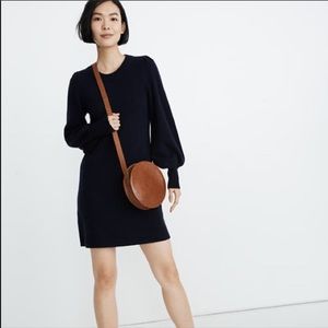 Madewell 100% Cashmere Dress Navy M